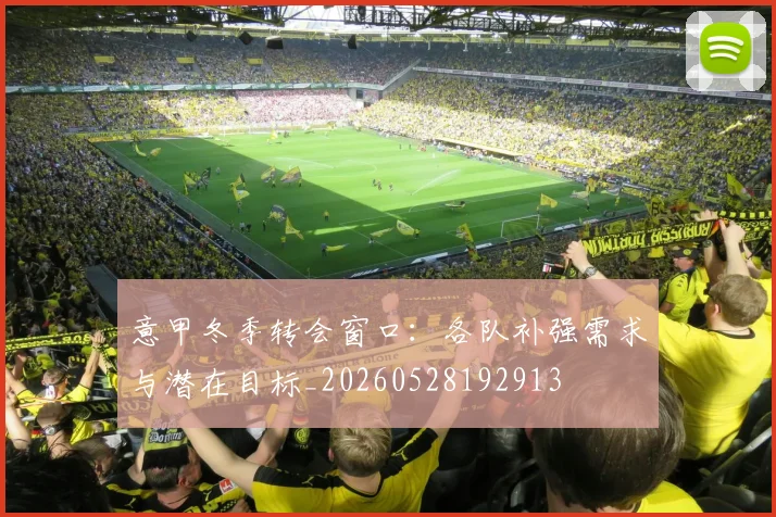 意甲冬季转会窗口：各队补强需求与潜在目标_20260528192913